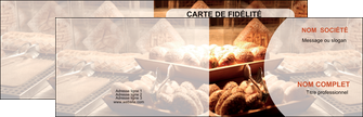 impression carte de visite boulangerie pain brioches boulangerie MLIG33286