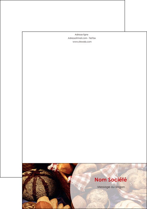 exemple tete de lettre boulangerie pain brioches boulangerie MLIG33504