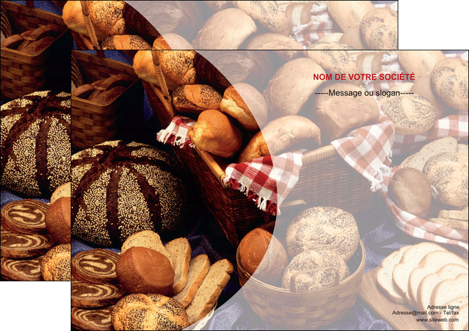 cree affiche boulangerie pain boulangerie patisserie MLIG33520