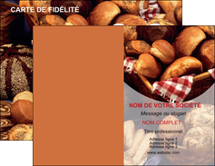 realiser carte de visite boulangerie pain boulangerie patisserie MLIG33542