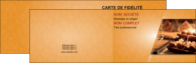faire modele a imprimer carte de visite boulangerie boulangerie pains viennoiserie MLIG33656