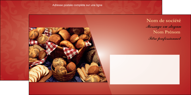 impression enveloppe boulangerie pain boulangerie patisserie MID33734