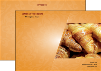 creation graphique en ligne flyers boulangerie croissants boulangerie patisserie MID33750
