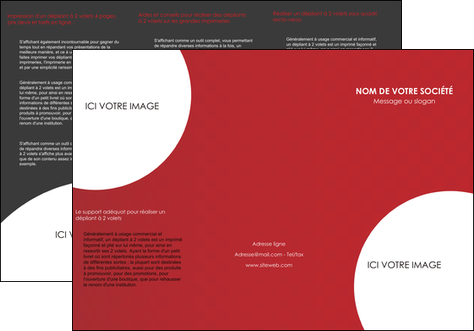 cree depliant 3 volets  6 pages  texture contexture structure MLIP33936