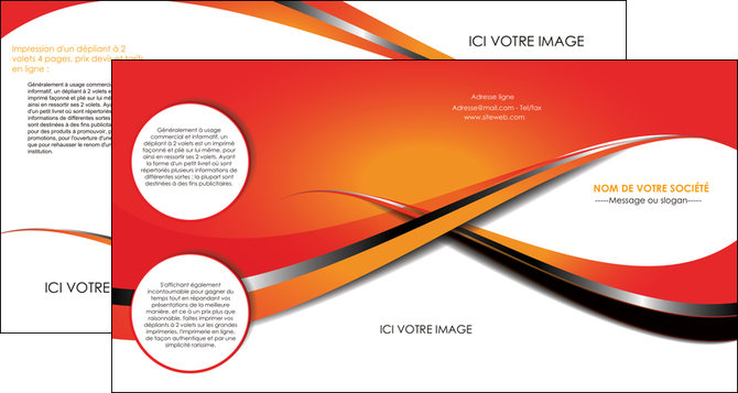 faire modele a imprimer depliant 4 volets  8 pages  texture contexture structure MIDBE33962