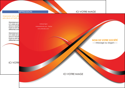 faire depliant 2 volets  4 pages  texture contexture structure MFLUOO33968