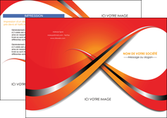 faire depliant 2 volets  4 pages  texture contexture structure MLIGCH33968