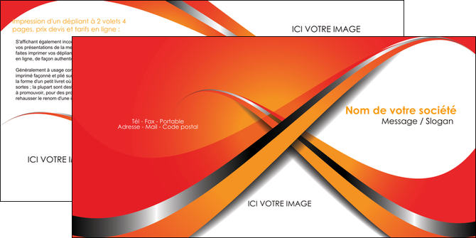 cree depliant 2 volets  4 pages  texture contexture structure MFLUOO33984