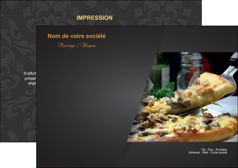 creation graphique en ligne flyers pizzeria et restaurant italien pizza pizzeria restaurant italien MLGI34008
