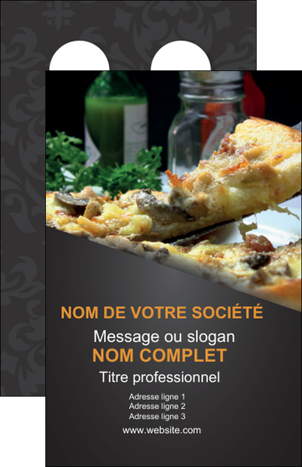 creer modele en ligne carte de visite pizzeria et restaurant italien pizza pizzeria restaurant italien MFLUOO34028