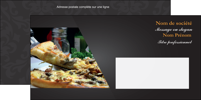 impression enveloppe pizzeria et restaurant italien pizza pizzeria restaurant italien MFLUOO34032