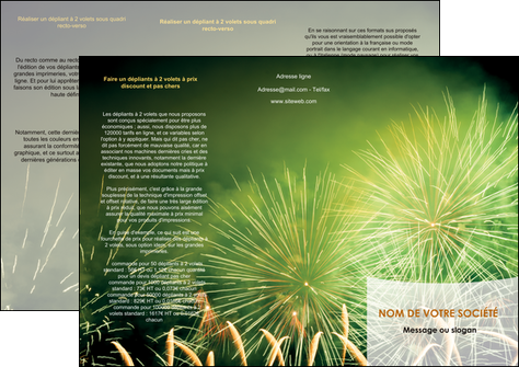 realiser depliant 3 volets  6 pages  artificier feu dartifice artifice MLIG34086