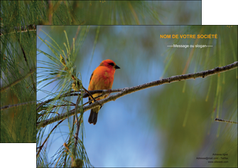 cree affiche paysage nature parc naturel animaux parc naturel des oiseaux MLGI34268