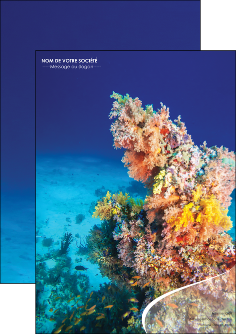 faire affiche plongee  plongee plongee sous marine centre de plongee MIDBE34360