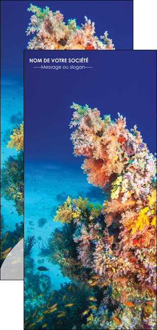 personnaliser maquette flyers plongee  plongee plongee sous marine centre de plongee MIDBE34376