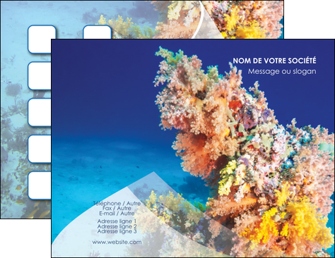 imprimerie carte de visite plongee  plongee plongee sous marine centre de plongee MIDBE34390