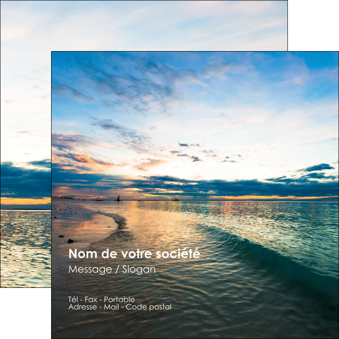 modele en ligne flyers sejours mer nature ciel MIDBE34864