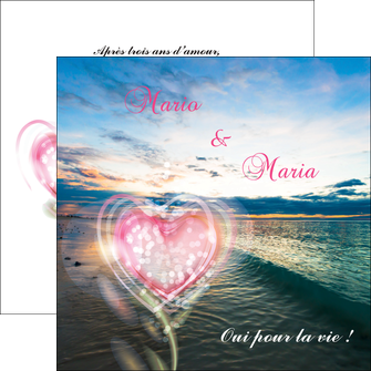 imprimerie flyers faire part de mariage invitation mariage noces MLIG34870
