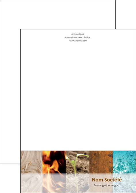 modele en ligne tete de lettre restaurant menu restaurant plats MIDLU35012