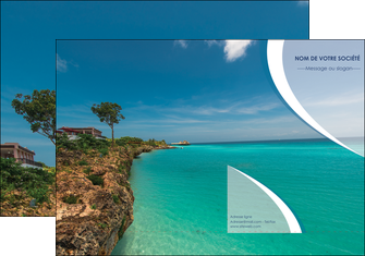 maquette en ligne a personnaliser pochette a rabat sejours mer plage bord de mer MID35056