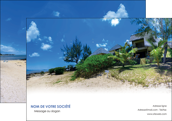modele affiche sejours agence immobilier ile maurice villa MIDLU35196