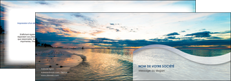 creer modele en ligne depliant 2 volets  4 pages  sejours plage ocean bord de mer MIDBE35552