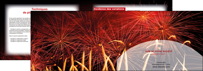 faire modele a imprimer depliant 2 volets  4 pages  14 juillet feux dartifice artificier MLIG35610