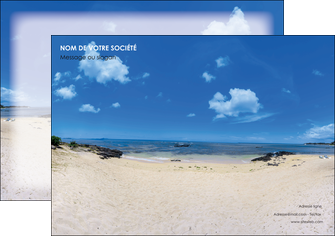 creation graphique en ligne affiche paysage mer vacances ile MIDBE35766