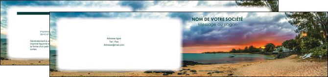 imprimer depliant 2 volets  4 pages  sejours plage mer vacances MIDBE35932