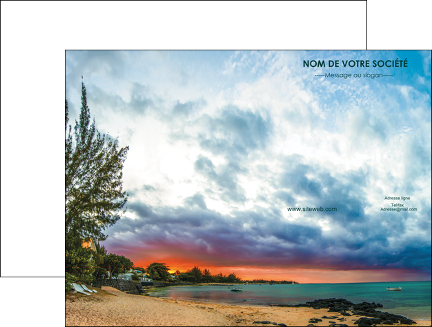 creer modele en ligne pochette a rabat sejours plage mer vacances MIDBE35936