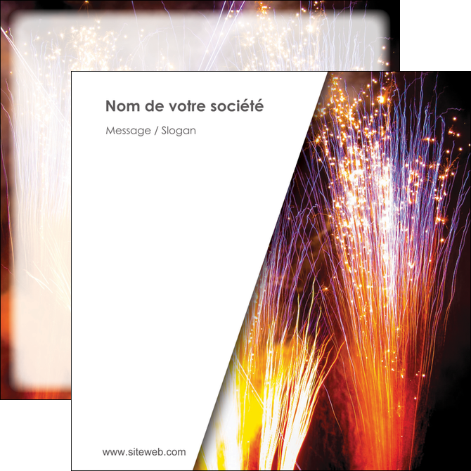 faire modele a imprimer flyers reception et animation feu dartifice artificier artilleur MLIG36118