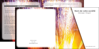 creer modele en ligne depliant 2 volets  4 pages  reception et animation feu dartifice artificier artilleur MLIG36124