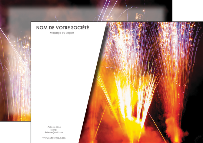 impression affiche reception et animation feu dartifice artificier artilleur MLIG36130
