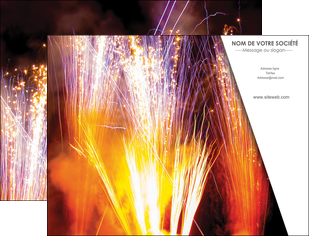 personnaliser modele de pochette a rabat reception et animation feu dartifice artificier artilleur MLIG36148