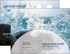 faire carte de visite eau flot mer MLGI36420