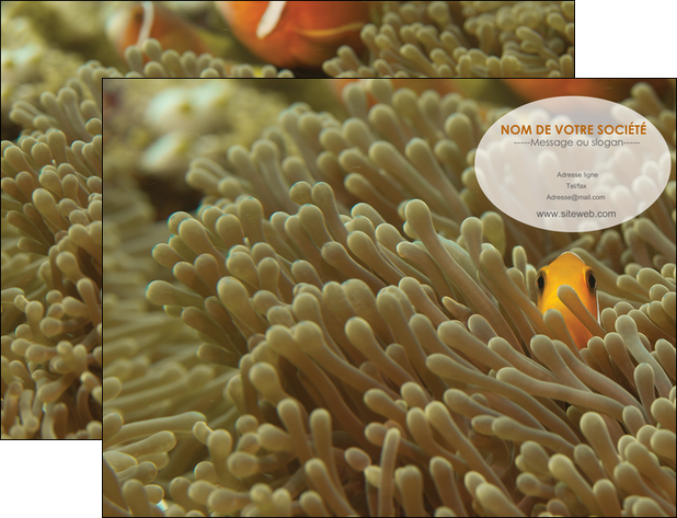 faire pochette a rabat animal nemo macro original MIDBE36428