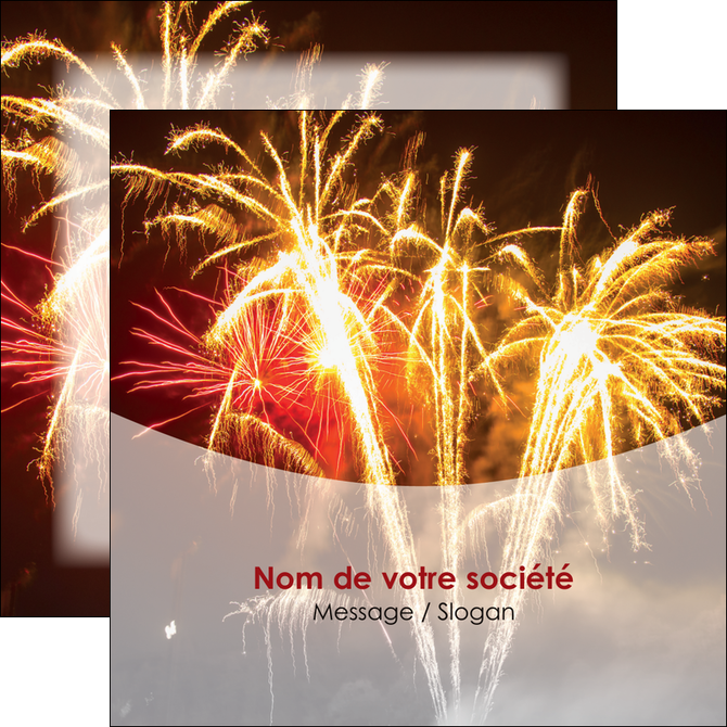 creer modele en ligne flyers feu dartifice eclat lumiere MIDBE36650