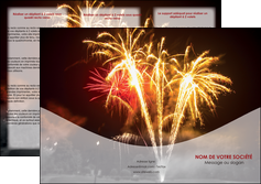 modele depliant 3 volets  6 pages  feu dartifice eclat lumiere MLIG36656