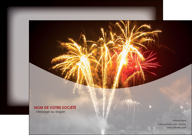 faire flyers feu dartifice eclat lumiere MIDBE36668
