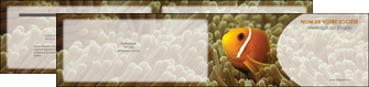 creer modele en ligne depliant 2 volets  4 pages  paysage belle photo nemo poisson MIDBE36852