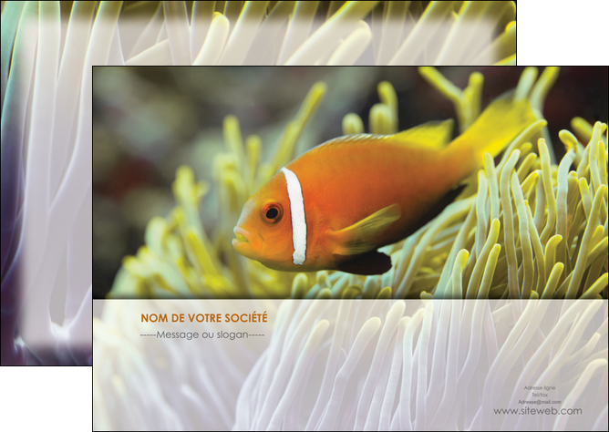maquette en ligne a personnaliser flyers animal originale belle photo idee MIDBE37470
