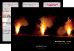 faire modele a imprimer depliant 3 volets  6 pages  evenement evenementiel lumiere MLIG37510
