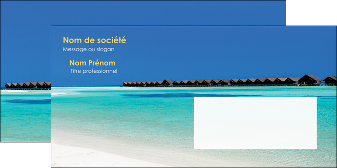 realiser enveloppe sejours plage bungalow mer MIDBE38036
