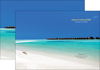 imprimer pochette a rabat sejours plage bungalow mer MIDBE38048