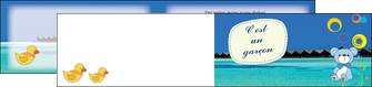 faire depliant 2 volets  4 pages  plage mer bungalow MLIG38056