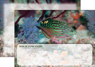 personnaliser maquette affiche plongee  poisson plongee nature MIDBE38176