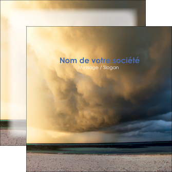 imprimer flyers tourisme  plage mer sable MIDBE38748