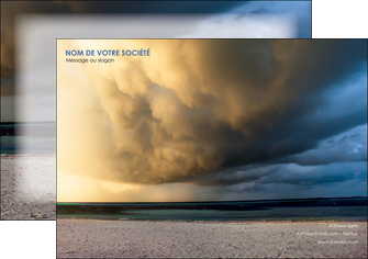 cree affiche tourisme  plage mer sable MIDBE38764