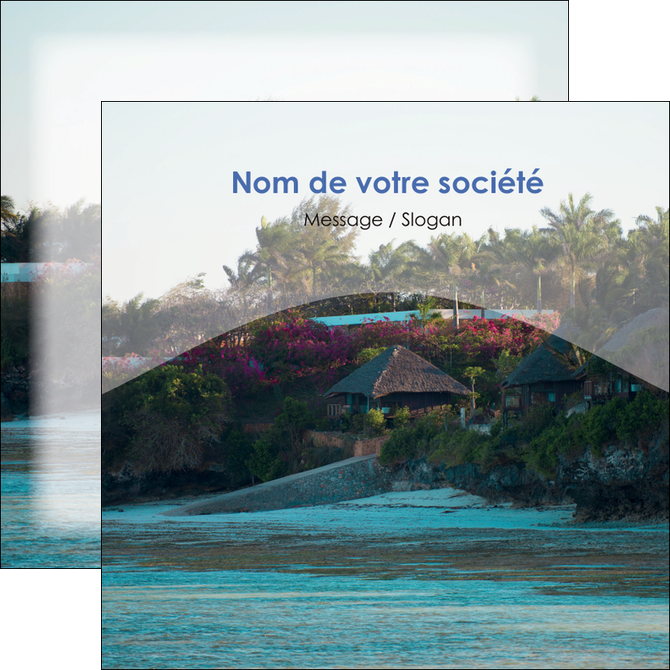 creation graphique en ligne flyers agence immobiliere maison sur plage immobilier immobilier de luxe MID40258