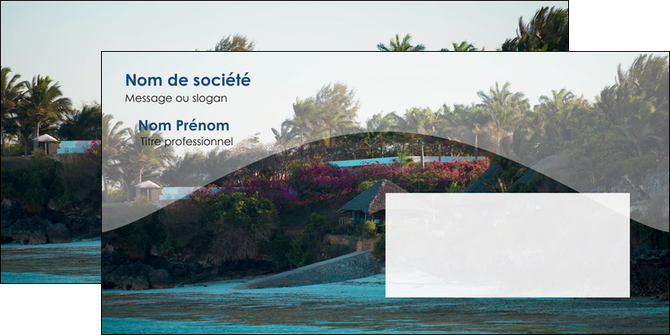 maquette en ligne a personnaliser enveloppe agence immobiliere maison sur plage immobilier immobilier de luxe MID40270